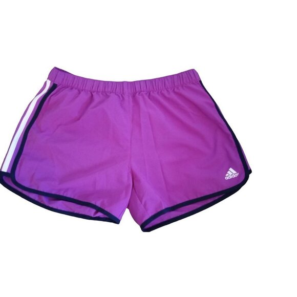 Adidas Purple climalite running shorts - Picture 1 of 8